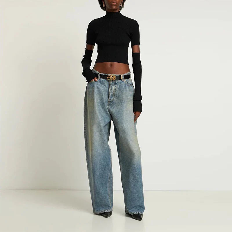 Heritage Heavy Duty Faded Relaxed Denim