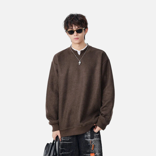 Frost Mock Neck Knit Top