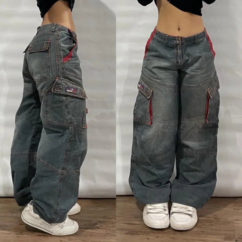 Rinse Relaxed High-Rise Wide Denim