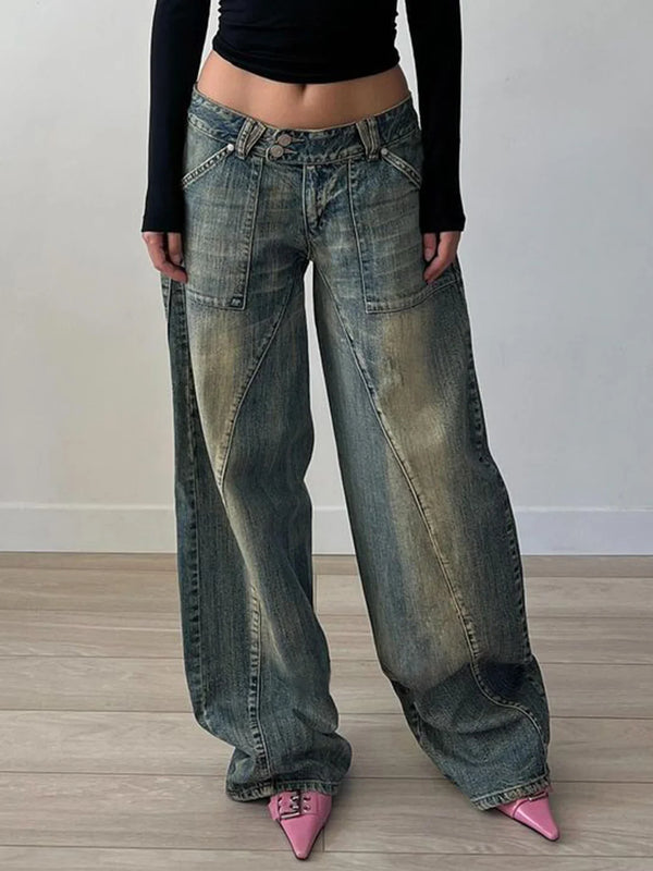 Heritage Grunge Relaxed Low Rise Denim