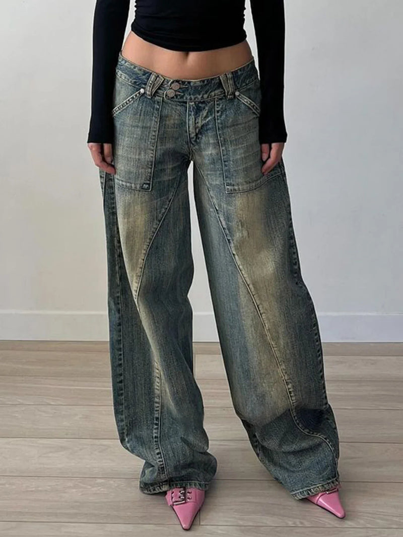 Heritage Grunge Relaxed Low Rise Denim