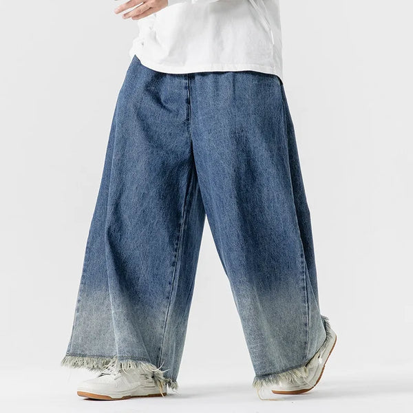 Cozy Oversized Bell Leg Denim