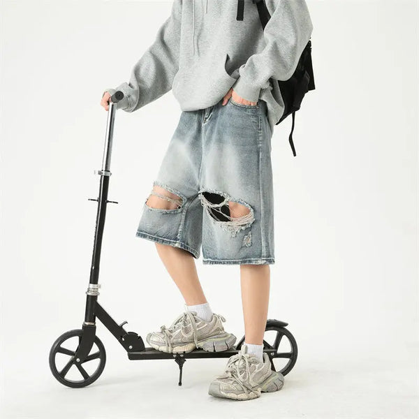 Warm Seoul Denim Shorts