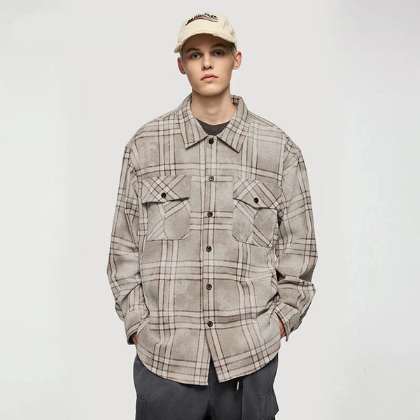 Heritage Plaid Oversized Long Top