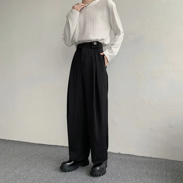 Formal Black Wide-Leg