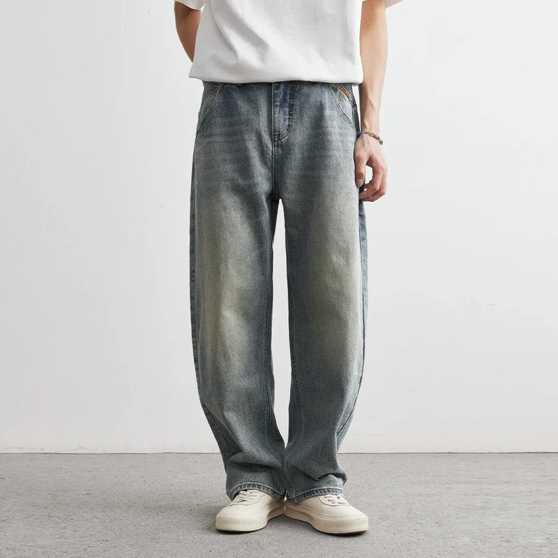 Men's Relaxed Classic Japanese Summer Relaxed Denim