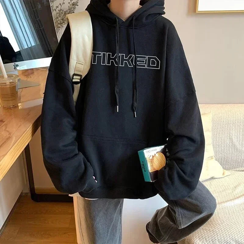 Chic Moon Graphic Printed Autumn Sweatshirt