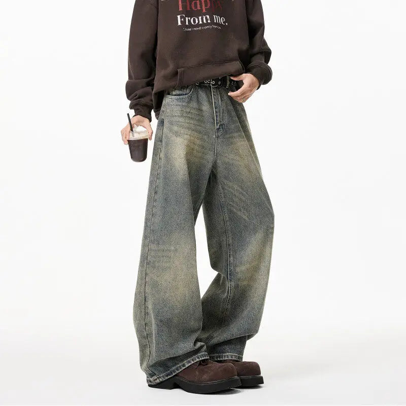 Heritage Faded Bell Leg Denim
