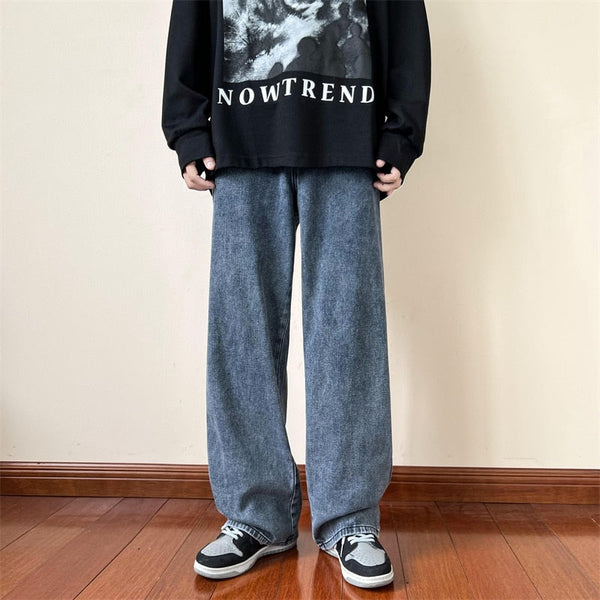 Ankle Wash Baggy Denim