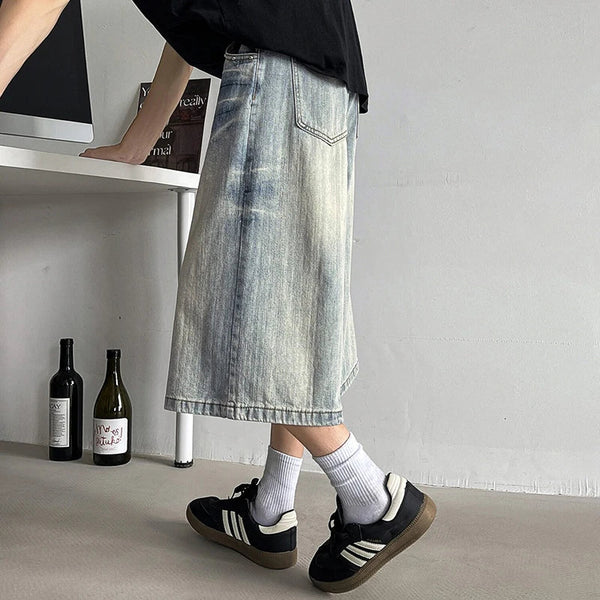 Trend-Ready Original Ombre Rinse Denim Shorts