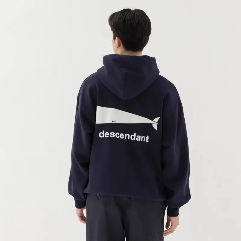 Whale Embroidered Relaxed Tokyo Sweatshirt