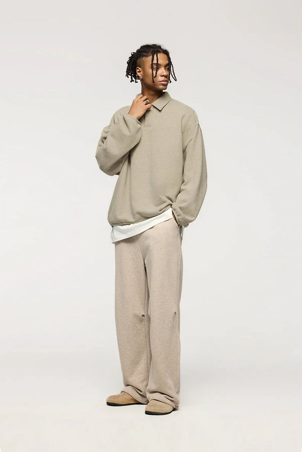 Basic Sweatshirt, önden görünüm — Navra Wear