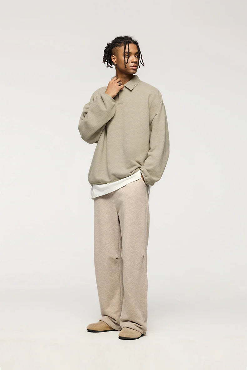 Basic Sweatshirt, önden görünüm — Navra Wear