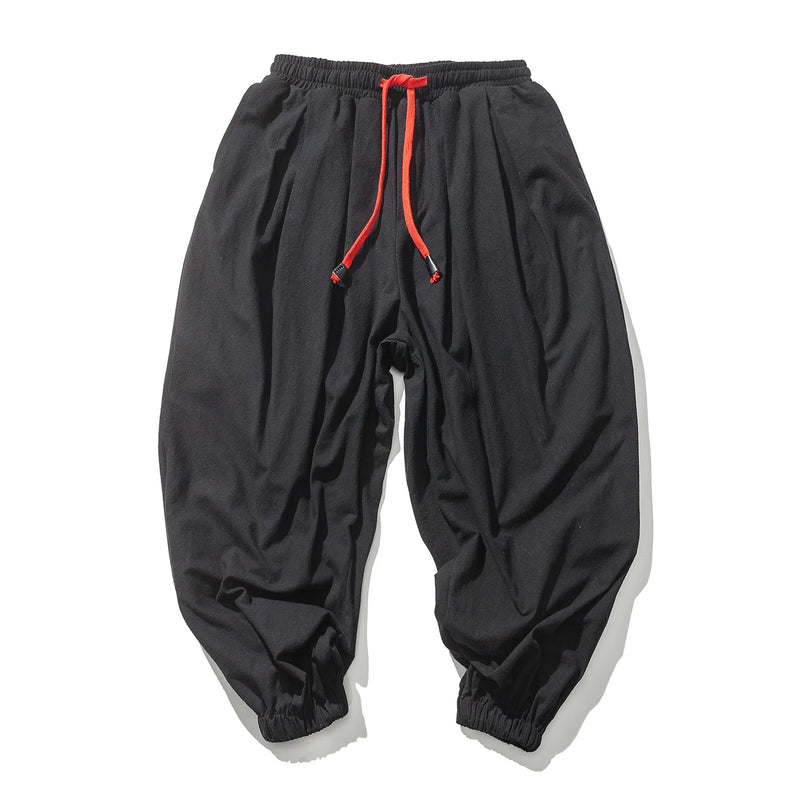 Bol Kesim Beli Lastikli Jogger, önden görünüm — Navra Wear