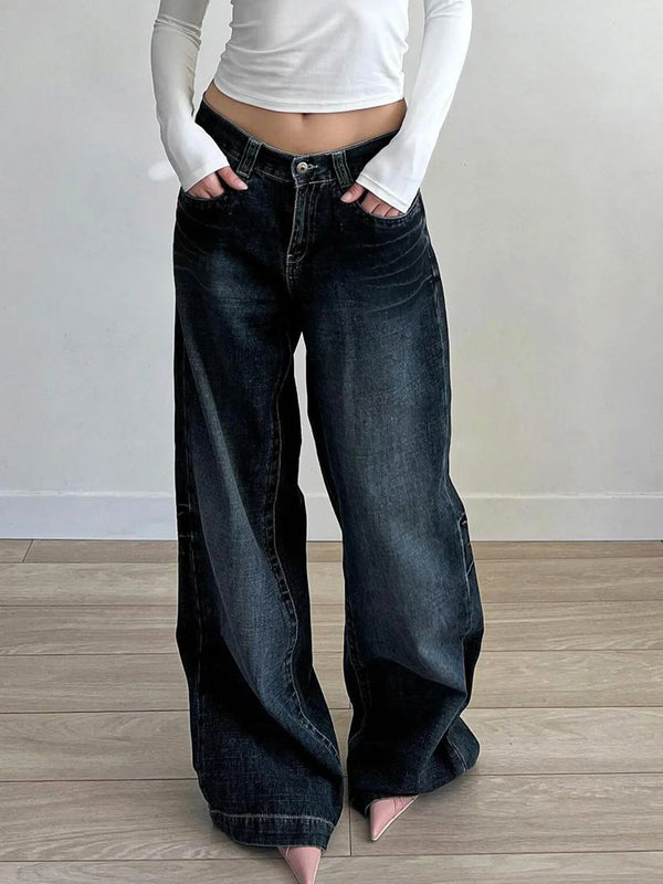 Dark Blue Easy Cut Classic Denim