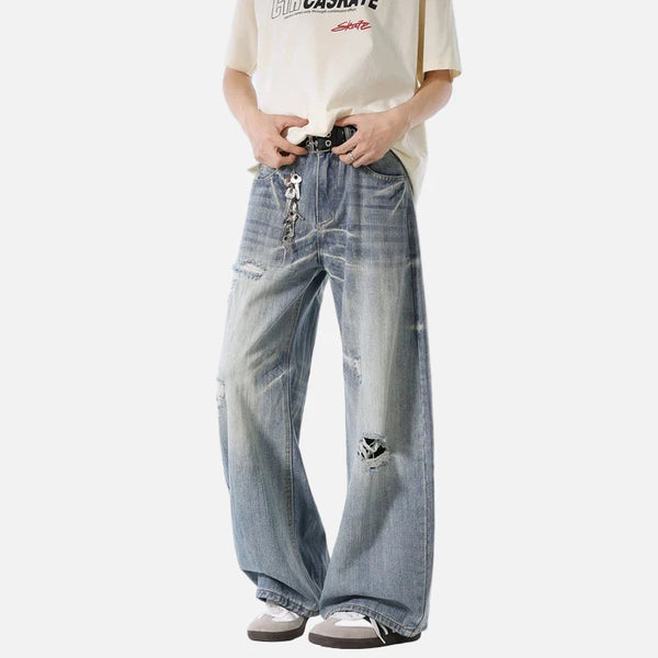 Premium Faded Bell Leg Denim