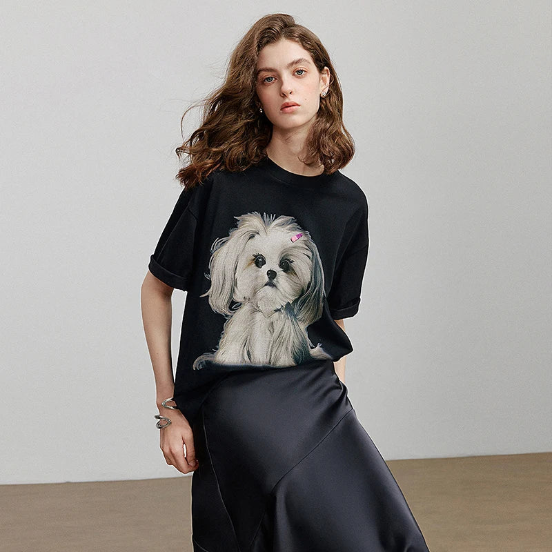 Chic Short Sleeve Heat-Wave T-Shirt