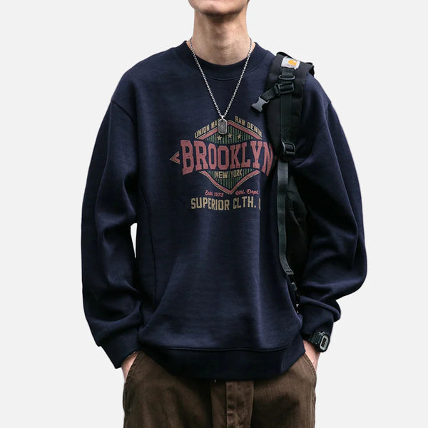 Premium Graphic Boxy Crewneck