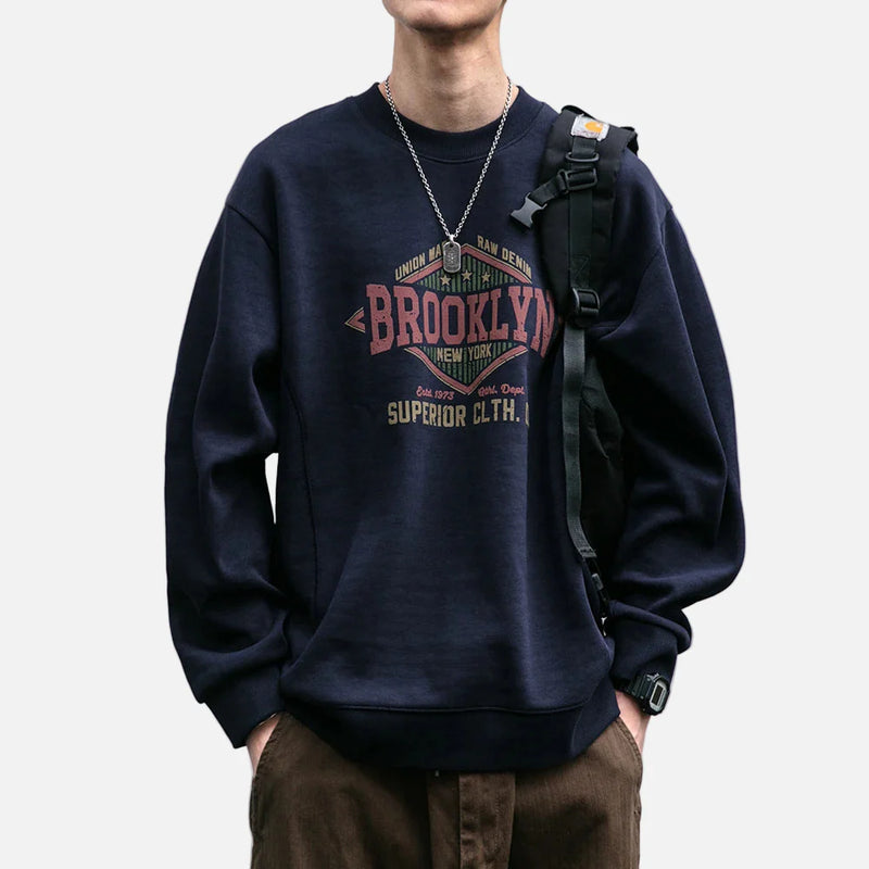 Premium Graphic Boxy Crewneck