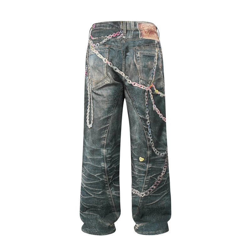 Curved Knife Slim Fit Heritage Denim