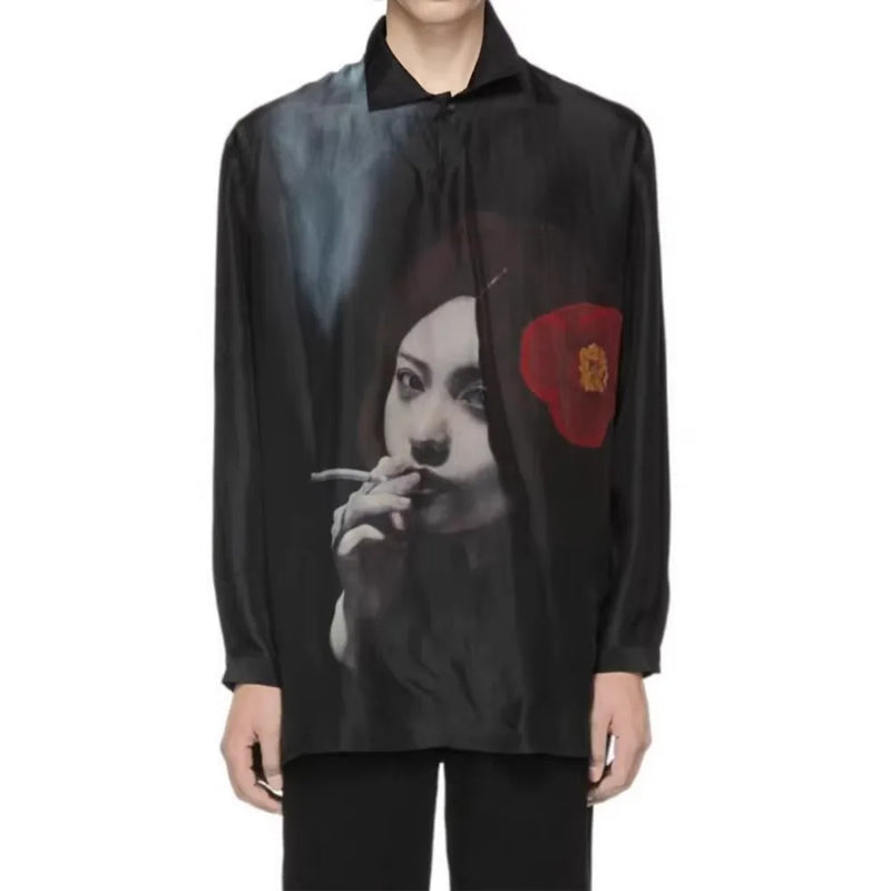 Oversize Günlük Gömlek, detay görünüm — Navra Wear