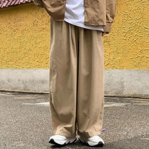 Ankle Length Oversized Wide-Leg