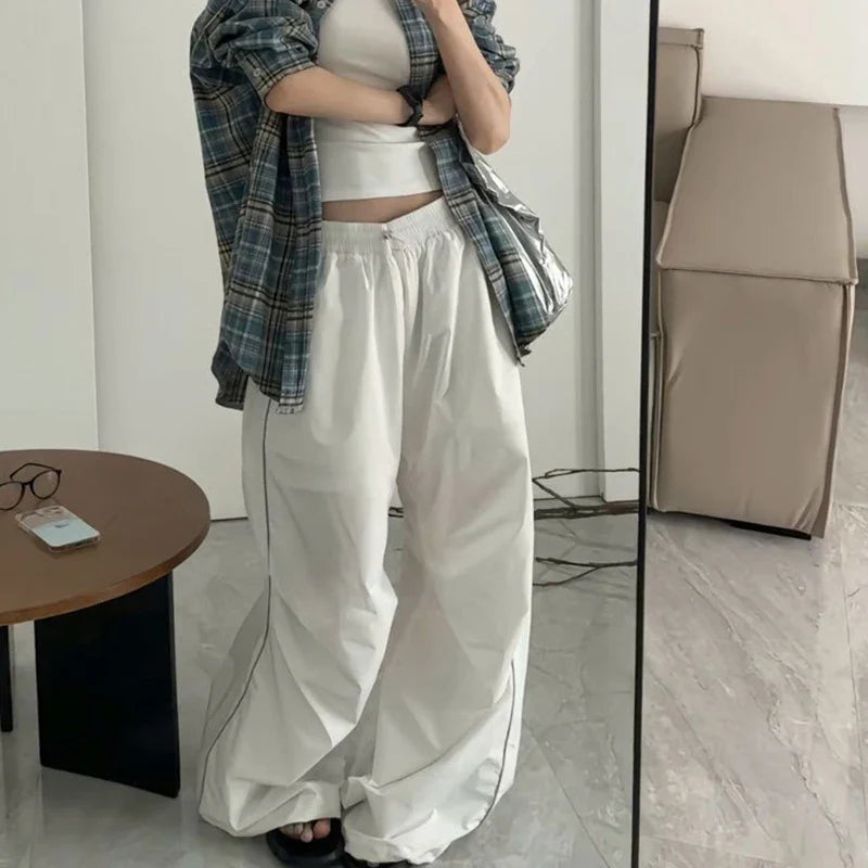Kadın Vintage Bol Kesim Jogger, önden görünüm — Navra Wear