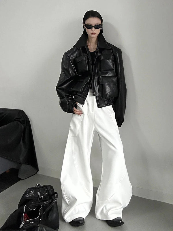 Crisp Slim Chic Trousers