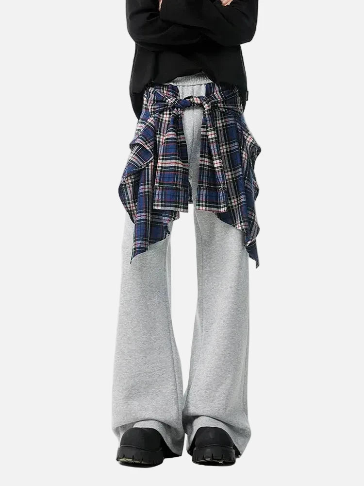 Vintage Ekose Jogger, önden görünüm — Navra Wear