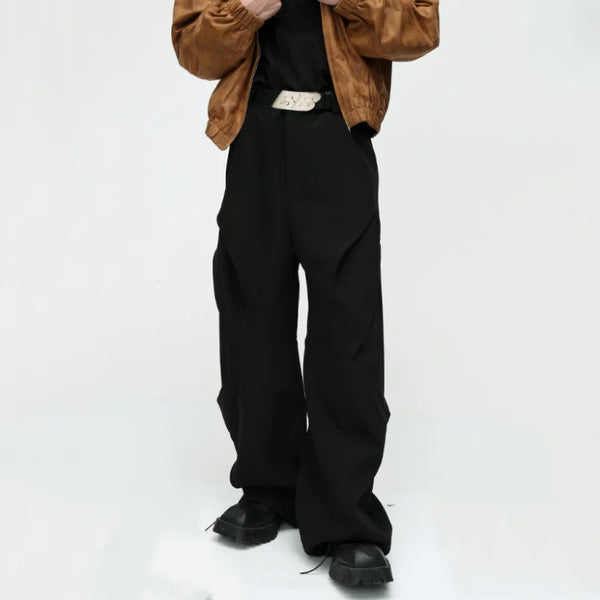 Diamond Splice Pleat Trousers