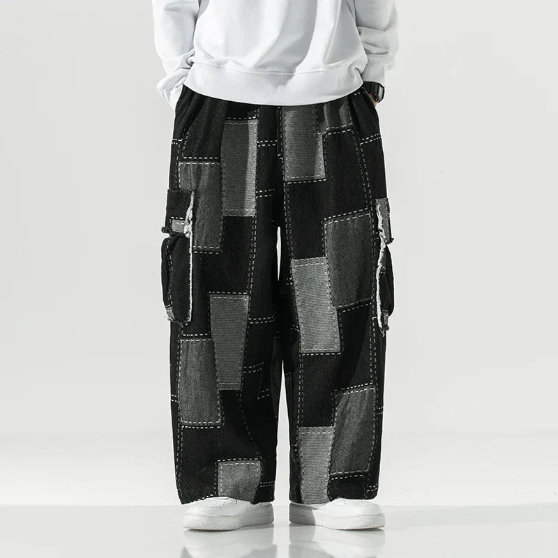 Metro Tokyo Faded Wide Leg Street Jeans
