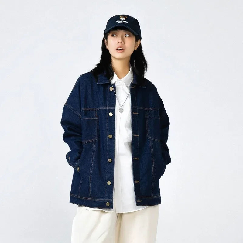 Autumn Tokyo Relaxed Workshop Denim Jacket