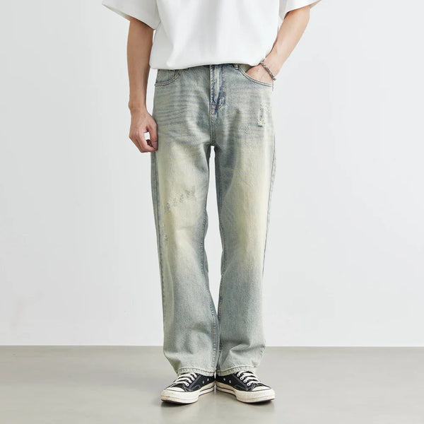Heritage Sleek Classic Faded Bell Leg Relaxed Denim