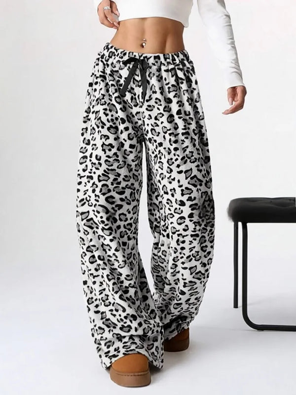 Feline Loose Casual Trousers