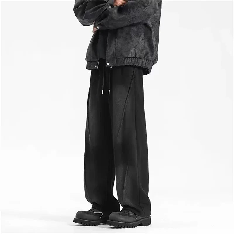 Düz Kesim Beli Lastikli Jogger, önden görünüm — Navra Wear