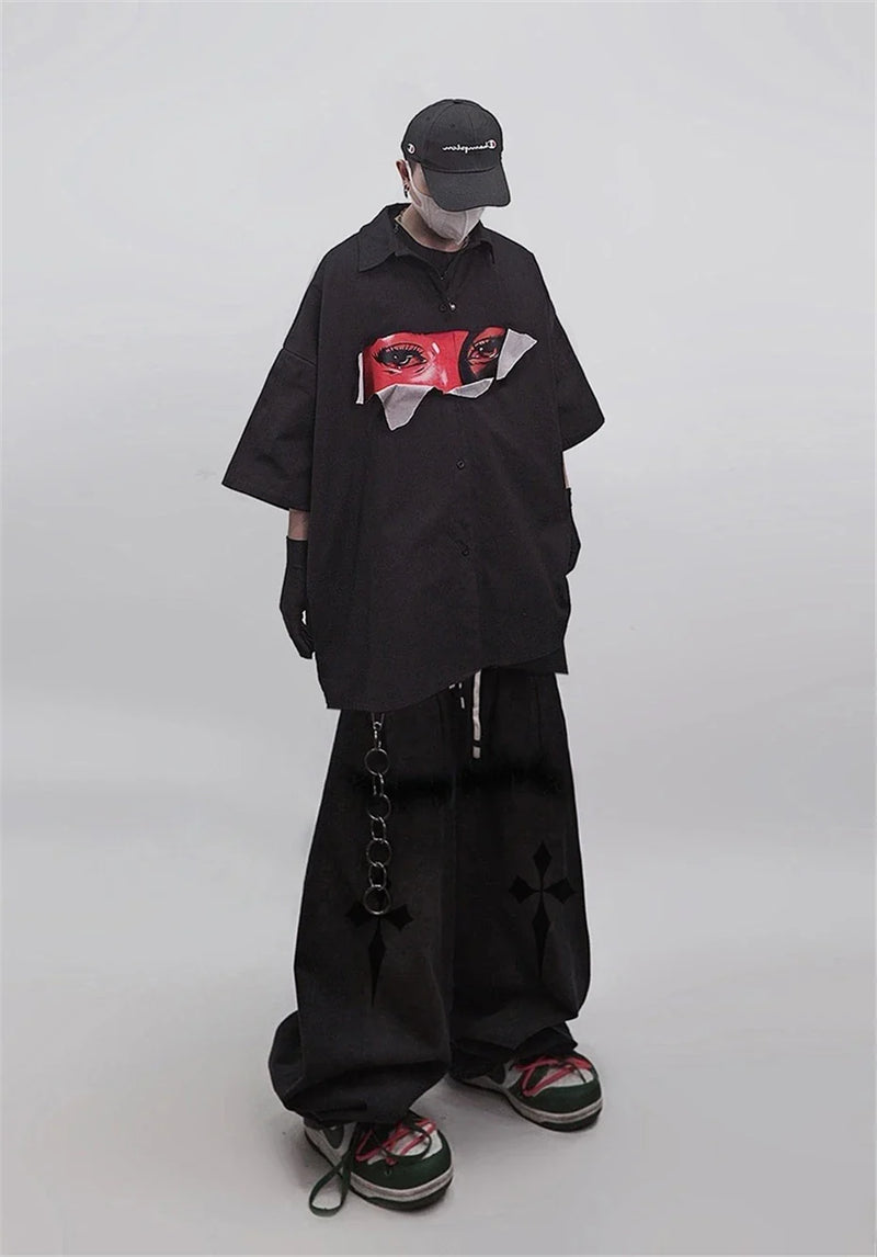 Punk Hip Hop Heritage Oversized Shirt