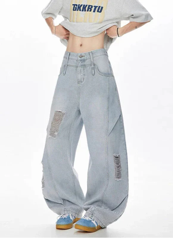 Signature Metro Oversized 2000s Style Relaxed Denim