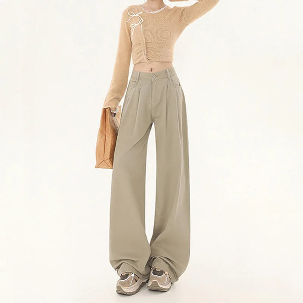 Women Classic High-Rise Bell Leg Denim