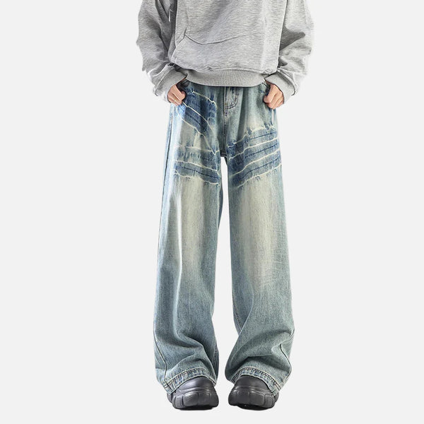 2000s Metro Seoul Style Relaxed Denim