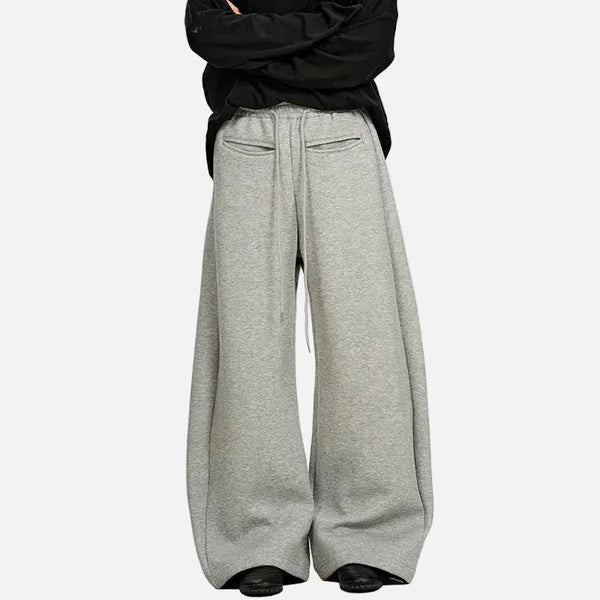 Wide Leg Western Baskılı Jogger, önden görünüm — Navra Wear
