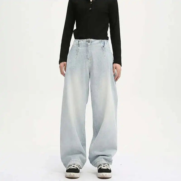 Comfortable Modern Simple Rinse Classic Denim
