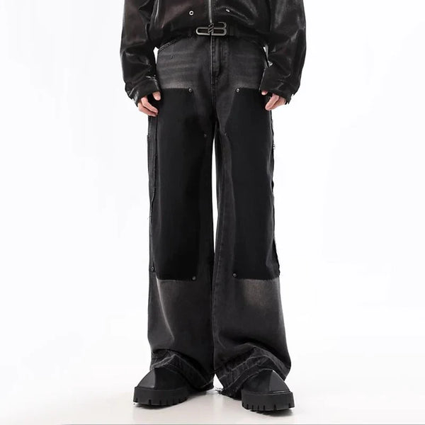 Relaxed Classic Black Whiskers Relaxed Denim