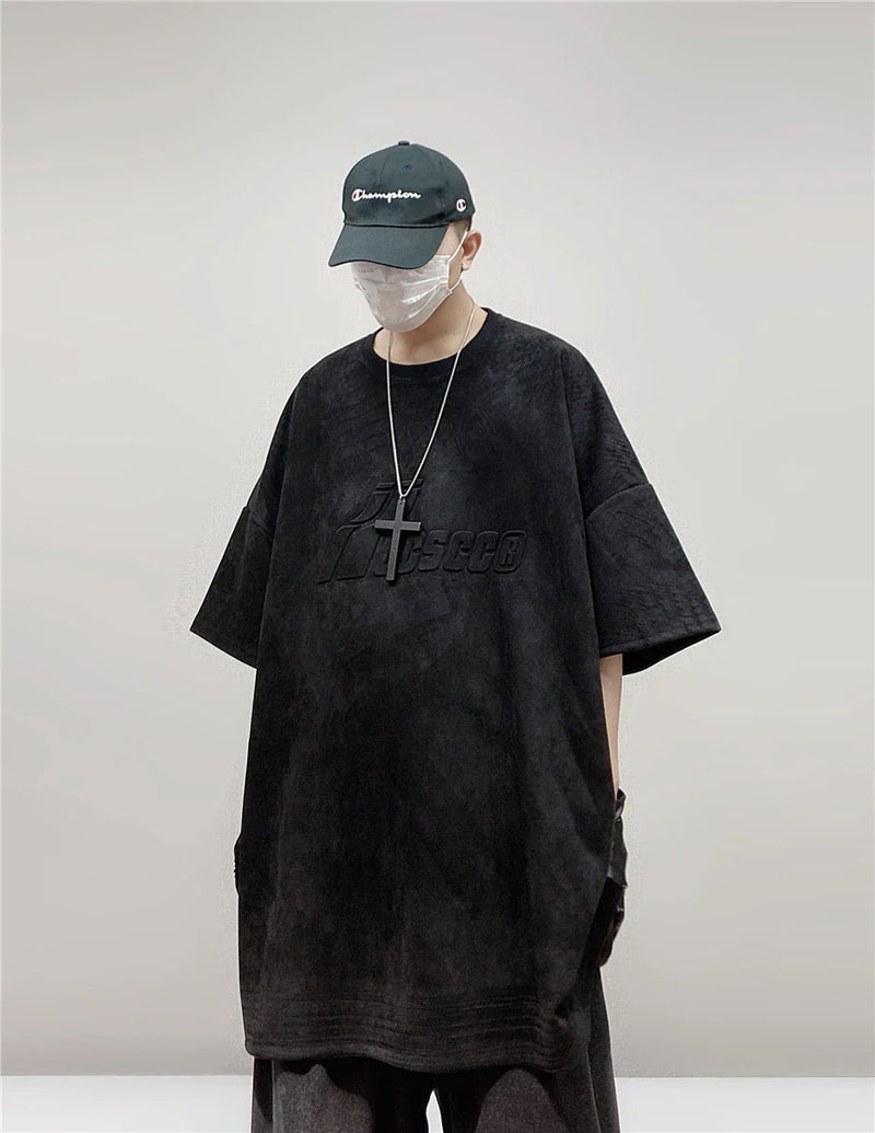 Hop Hip Suede Embossed T-Shirt