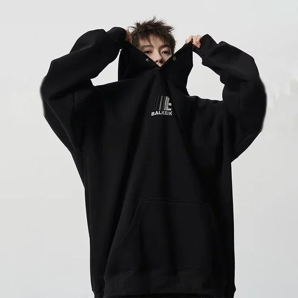 Men's Metro Cool Oversized Embroidered Sweatshirt