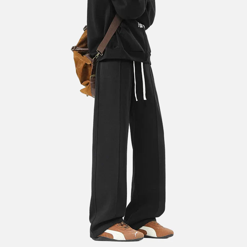 Bol Kesim Beli Lastikli Jogger, önden görünüm — Navra Wear