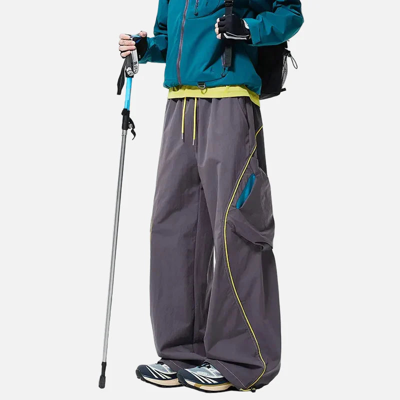 Bol Kesim Dağ Baskılı Jogger, önden görünüm — Navra Wear