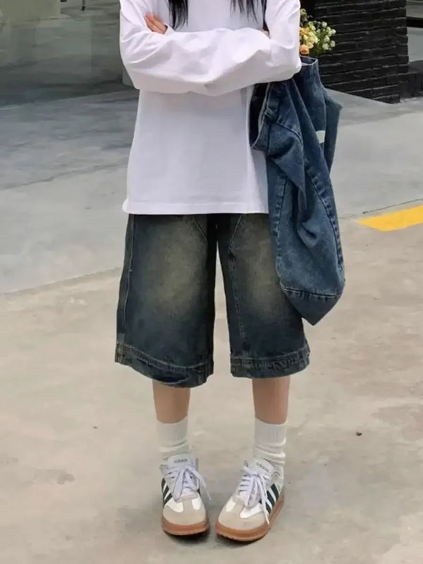 Broad Fade Wide Leg Shorts