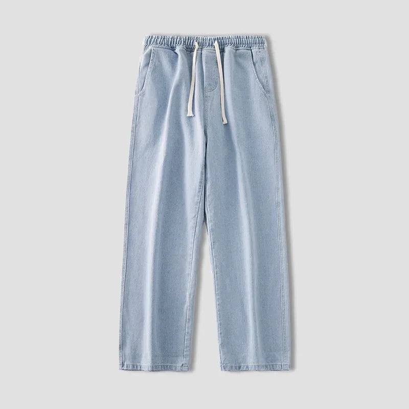 Autumn Seoul 2000s Drawstring Denim