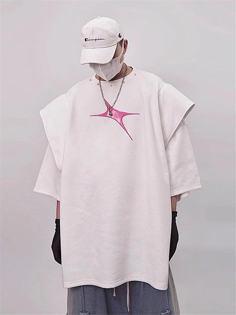City-Block Stellar Print Designed T-Shirt