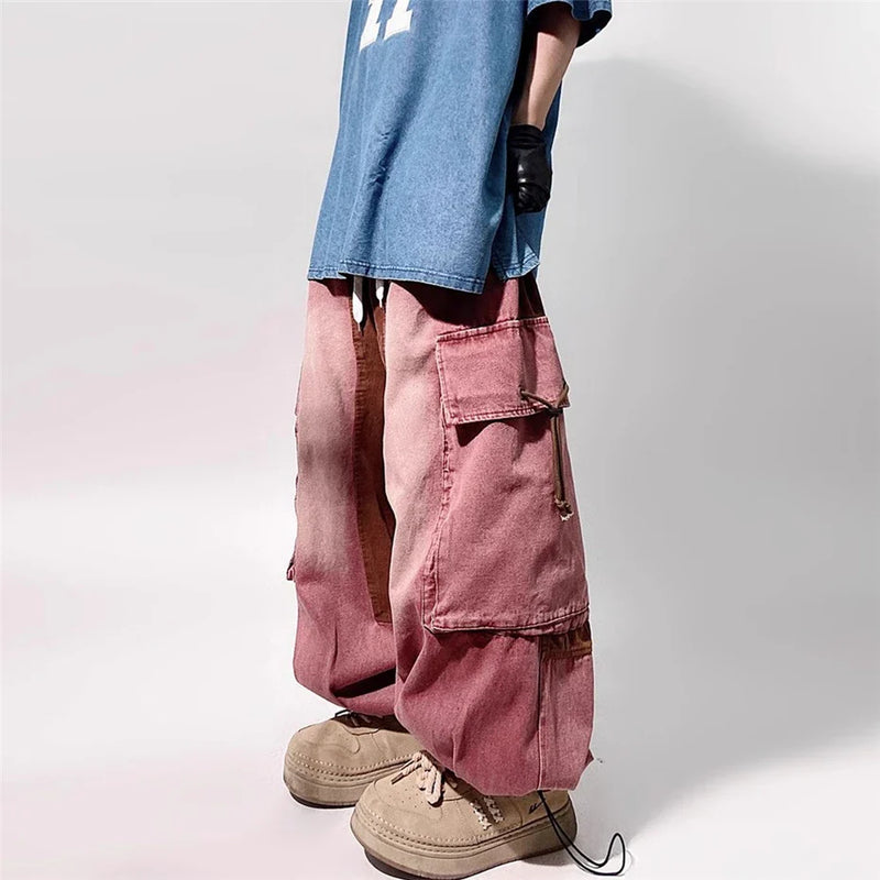 Heritage Metro Rinse Pink Utility Denim